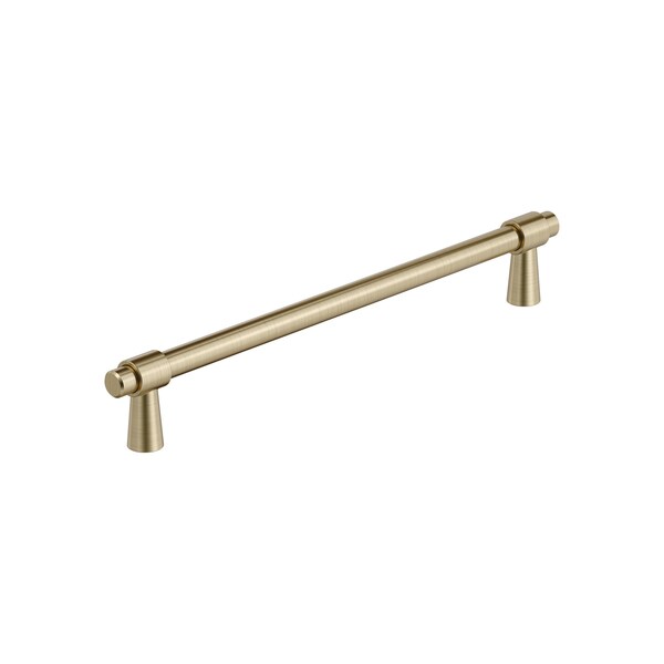 Amerock Destine 7-9/16 inch 192mm Center-to-Center Golden Champagne Cabinet Pull BP36901BBZ - main