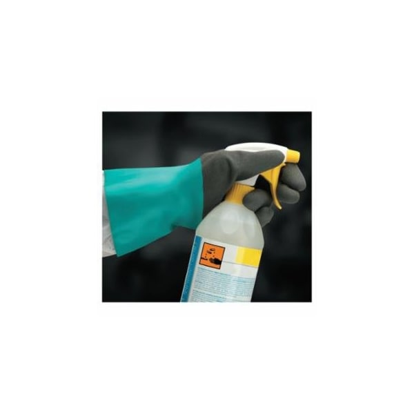 Alphatec 58-530B/58-535B Gloves, 10, Grey/Teal, 12 in Cuff, 58-530B, 6PK 012-58-530B-100 - main