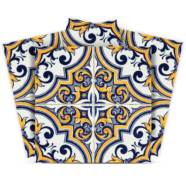 Homeroots 8" X 8" Neutral Gina Peel And Stick Removable Tiles 400184 - main