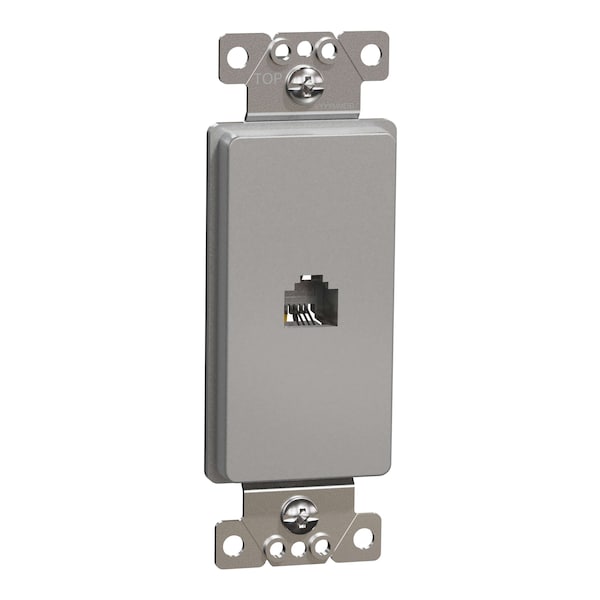 Square D Telephone Socket, X Series, Rj11 (4P4C) SQR87T01GY - main