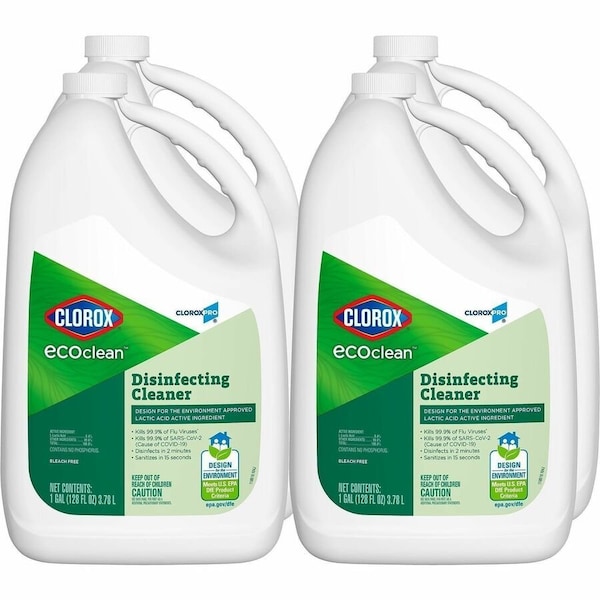 Clorox Cleaners & Detergents, 128 oz Refill Bottle, Unscented, 4 PK 60094CT - main