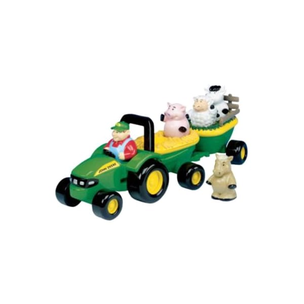 John Deere Animal Sounds Hay Ride, 18 months and Up, Plastic, Internal LightMusic Yes 34908 - main