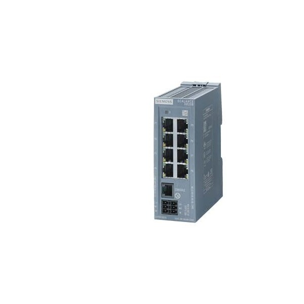 Siemens SCALANCE XB208 managed Layer 2 IE switch 8x 10/100 Mbit/s RJ45 ports 6GK5208-0BA00-2AB2 - main
