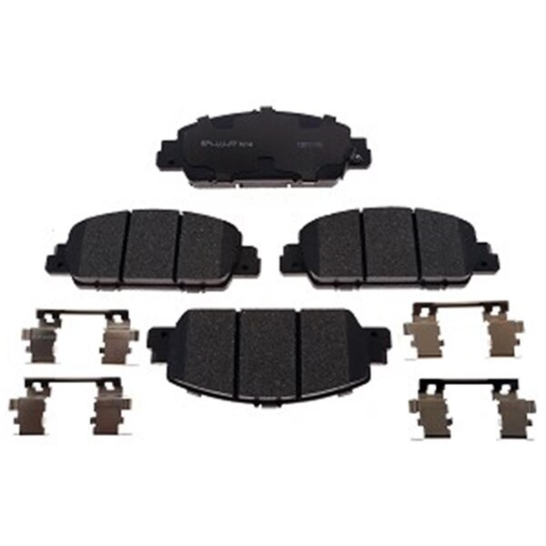 Rm Brakes 2013-2017 Honda Accord Brake Pad Set R53-MGD1654CH - main