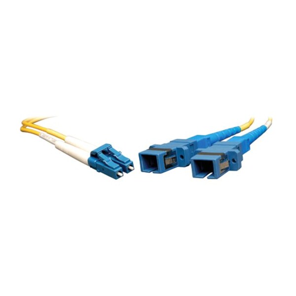 Eaton Tripp Lite Series Duplex Singlemode 9/125 Fiber Adapter LC-SC M/F 1 ft. 0.31 m N458-001-9 - main