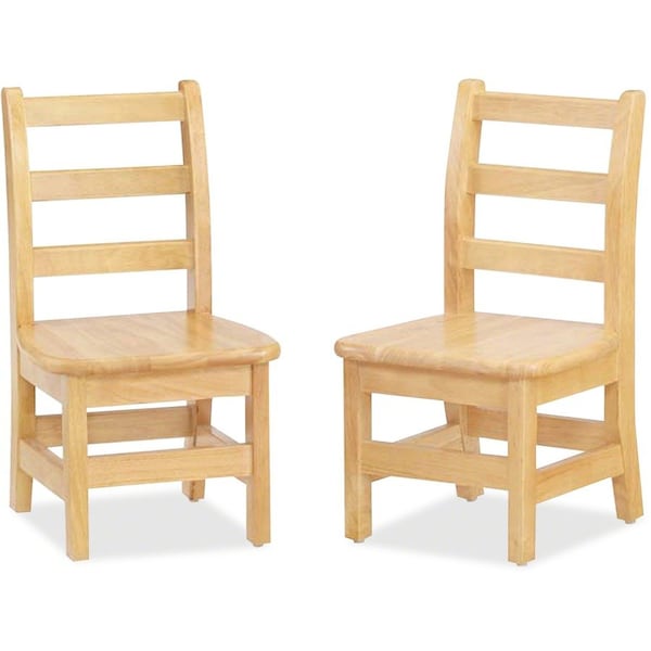 Jonti-Craft KYDZ Ladderback Chair Pair, 10 in. Height 5910JC2 - main