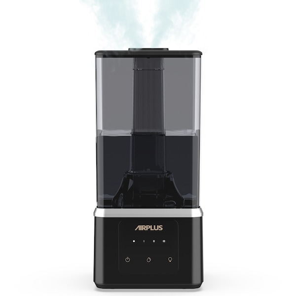 Edendirect 1.1 Gal. Black Ultra Fine Water Mist Ultrasonic Desktop Humidifier Up to 450 sq. ft. IR-S40A - main