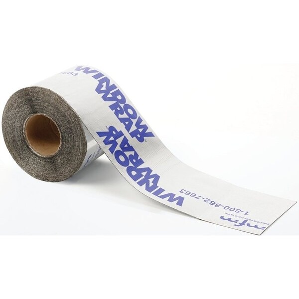 Windowwrap PSX20 Flashing Tap, 100 ft L, 6 in W, Polymer, Silver, Broad Temperature Spectrum Adhesive 45W06 - main