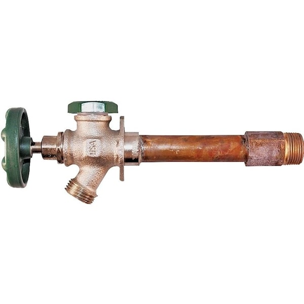 Arrowhead Brass QuickTurn Anti-Siphon Frost-Free Wall Hydrant, 1/2, 3/4 x 3/4 in Connection, FIP/MIP x Hose 425-10QTLF - main