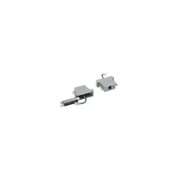 Cable Wholesale Modular Adapter, Gray, DB25 Male to RJ12 31D3-36210 - main