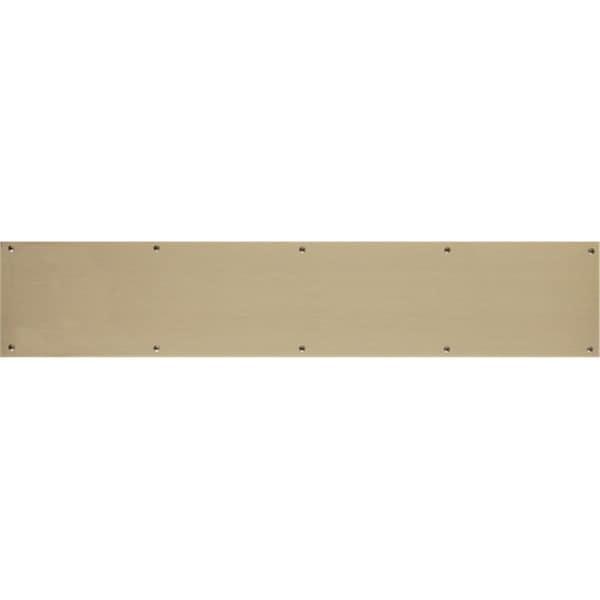 Brass Accents 8 in. x 30 in. Kick Plate Antique Brass Magnetic Mount A09-P0830-609MAG - main