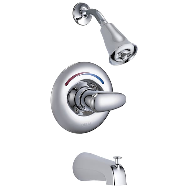 Delta Commercial T13H Universal Tub And Shower Trim In Chrome T13H282 - main
