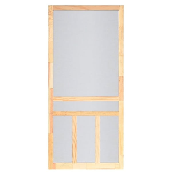 Screen Tight Creekside Series WCRC32 Screen Door, Left, Right, Natural, 1/EA WCRK32 - main