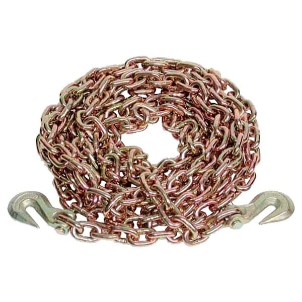 S-Line ANCRA Transport Chain Assembly with Clevis Hook, 5/16 in, 20 ft L, 4700 lb Working Load, 70 Grade 45881-10-20 - main