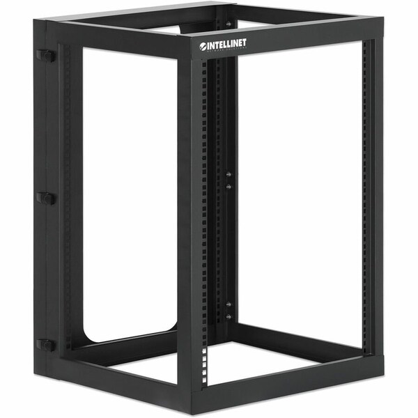 Intellinet Network Solutions Intellinet 19" Wall Mount 4-Post Open Frame Network Rack, 15U 716161 - main