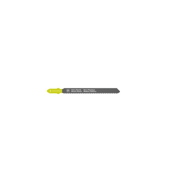 Fein 3 in. Chrome-Vanadium T-Shank Jigsaw Blade 17 TPI for soft wood/plywood, 5PK 63503184010 - main