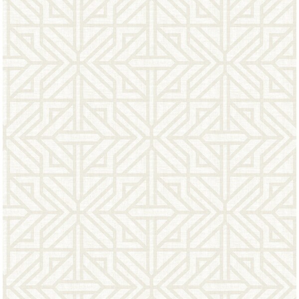 A-Street Prints Hesper Ivory Geometric Wallpaper 4121-26929 - main