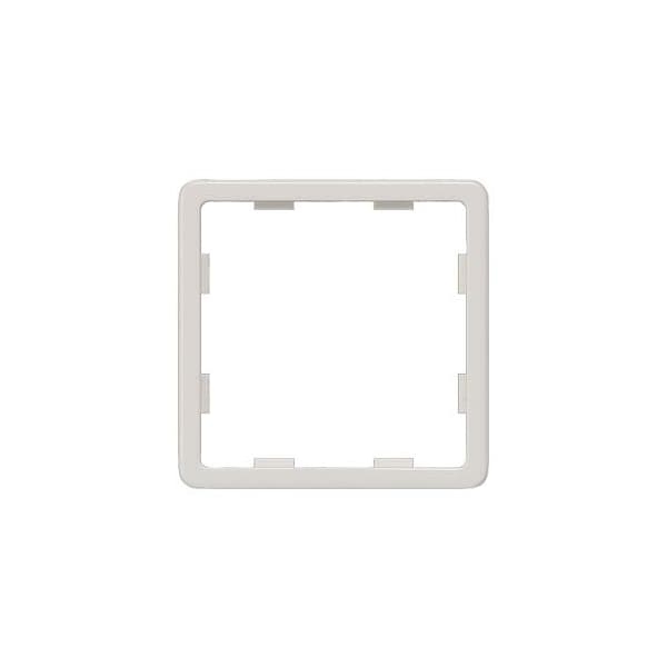 Siemens DELTA profil, titanium white Intermediate frame 65x 65 mm for devices with cover 5TG1893 - main