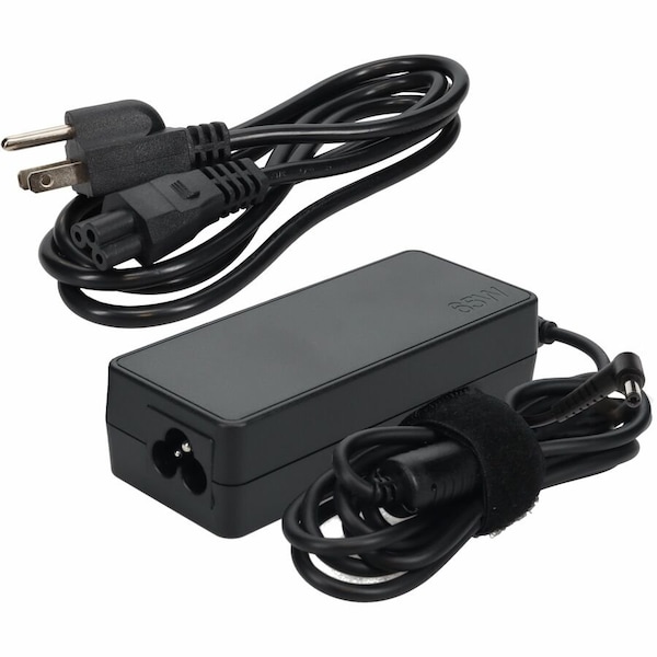 Add-On AddOn Lenovo 57Y6400 Compatible 65W 20V at 3.25A Black Slim Tip Laptop Power Adapter and Cable 57Y6400-AA - main