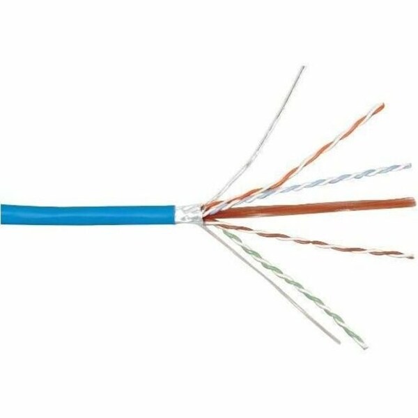 Siemon 23-4P F/UTP-CMP SOL BC CAT6A, FEP/FRPVC CSA FT6 AL FOIL W/DW, 1000FT 9A6P4-A5-02-R1A - main