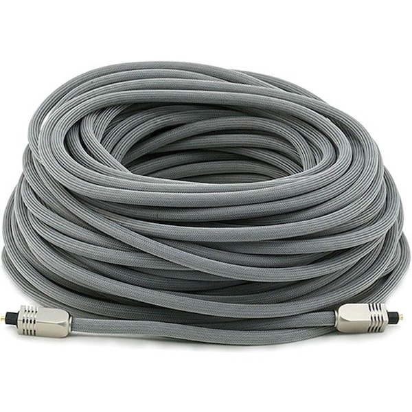 Monoprice Premium S/PDIF (Toslink) Digital Optical Audio Cable, 100ft 3449 - main