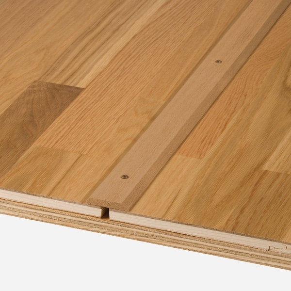 M-D Building Products Building Products 1-1/4'' x 36'' Unfinished Hardwood Seam Binder with Screws 85233 - main