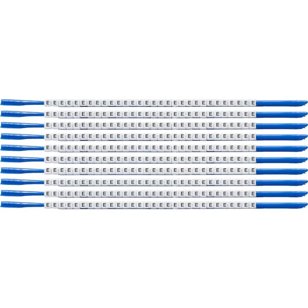 Brady ClipSleeve Wire Markers Size 07 Nylon 18 AWG - 18 AWG, E Pack of 300 Each, 300PK SCN07-E - main
