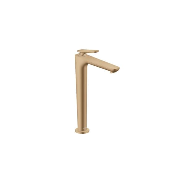 Axor Citterio C Single-Hole Faucet 250 CoolStart with Pop-Up Drain, 1.2 GPM in Brushed Bronze 49050141 - main