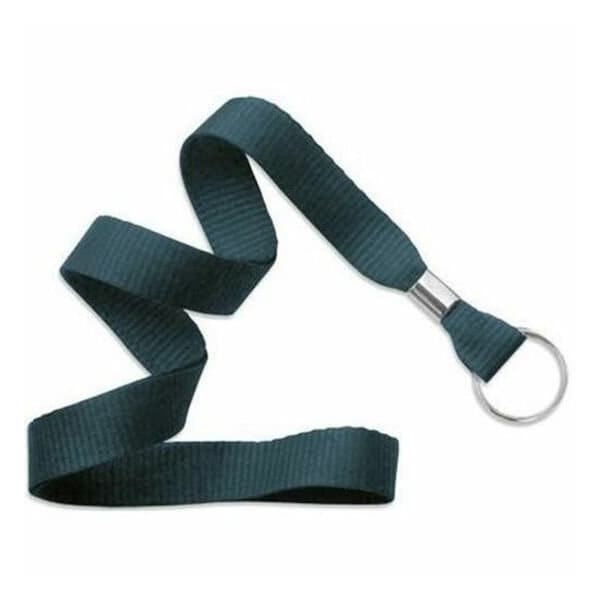 Brady MicroWeave Lanyard with Nickel Plated Steel Split Ring - Teal 2136-3666 - main