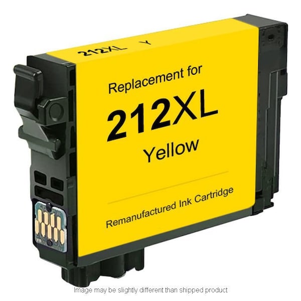 Epson Replacement, YELLOW Compatible InkJet Ink, 350 page yield T212XL420-S - main