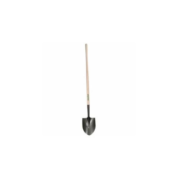 Union Tools Round Point Shovel, 11.5 in L x 9.25 in W Blade, 48 in Hardwood Straight Handle 760-40191 - main