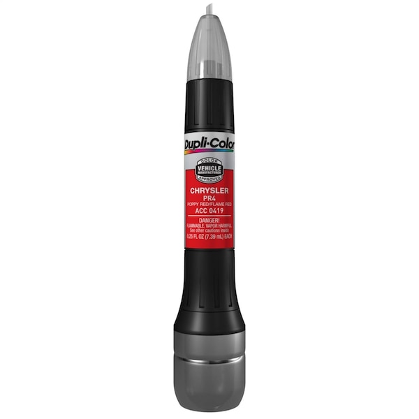 Vht Touch-Up Paint Scratch Fix All-in-1 Use For Automotive Body Paint Repair; Poppy Red/ Flame Red ACC0419 - main
