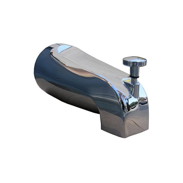 Larsen Supply Co 1/2" Chr Diverter Spout 08-1037 - main