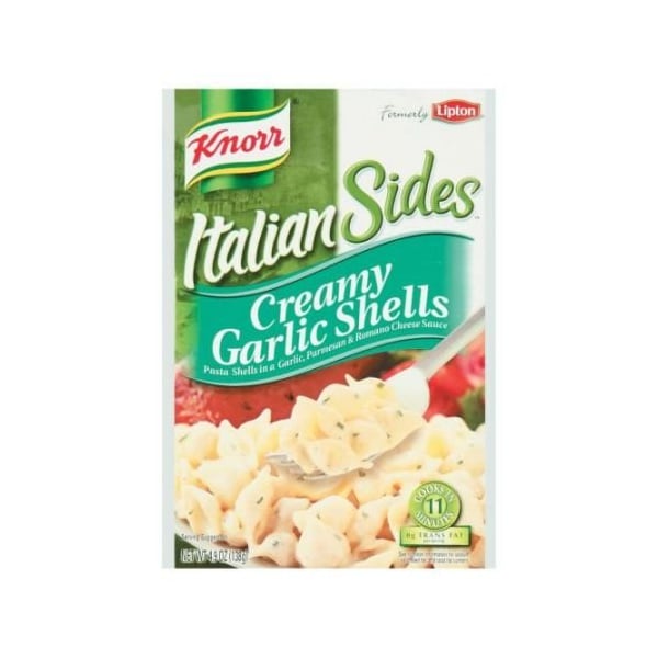 Knorr Professional Knorr Creamy Garlic Shell Italian Sides Noodle and Sauce, 4.9 Ounce, 12PK 2290 - main