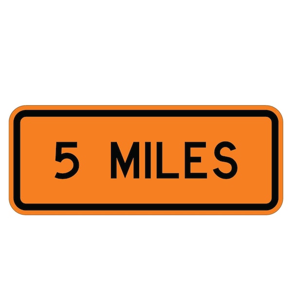 Sign Solutions Usa Traffic Sign, 30 in Width, Aluminum Sign, Horizontal Rectangle DUS12DFO3012W16-3aP5 - main