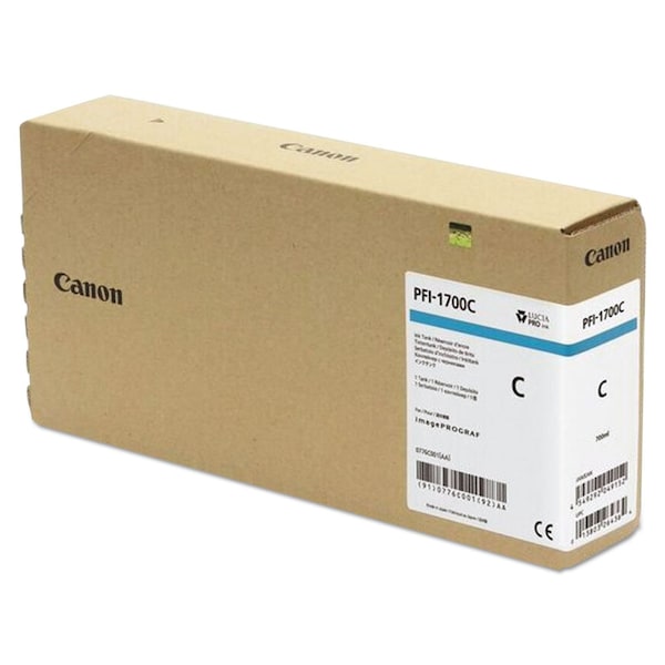 Canon Lucia Ink (PFI-1700), Cyan 0776C001AA - main