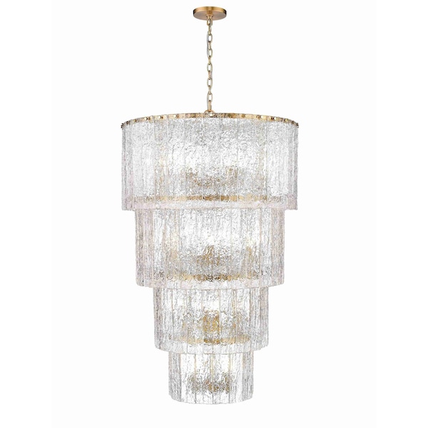 Z-Lite 18 Light Chandelier in Modern Gold 1943-48MGLD - main