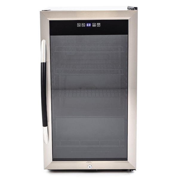 Avanti 108 Can Beverage Center, Stainless Steel with Black Cabinet BCA306SS-IS - main