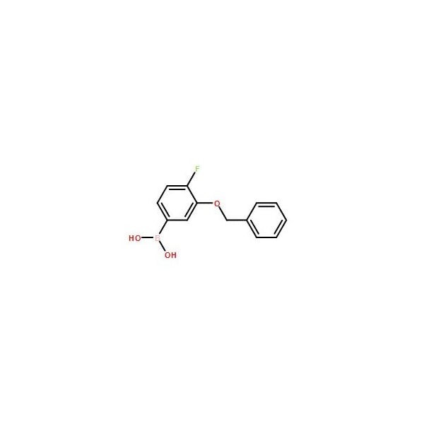 Ak Scientific 3-Benzyloxy-4-fluorophenylboronic acid (1g), CAS 957034-74-1 X1468-1g - main