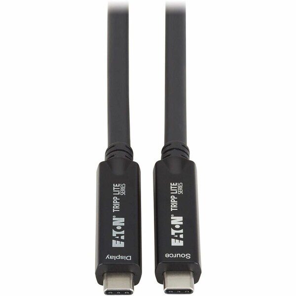 Eaton Tripp Lite series USB-C Fiber Active Optical Cable AOC USB 3.2 Gen 2 10Gbps 8K HDR 60W PD Charging U420F-10M - main