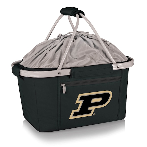 Picnic Time Family Of Brands NCAA Purdue Boilermakers Metro Shopping Basket - Insulated Picnic Basket 645-00-175-514-0 - main