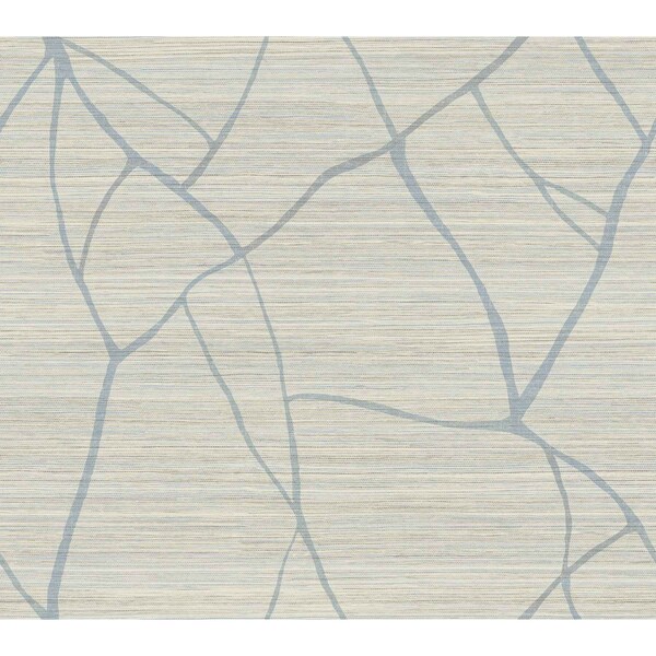 York Wallcoverings Raska Smokey Blue Wallpaper AG2086 - main