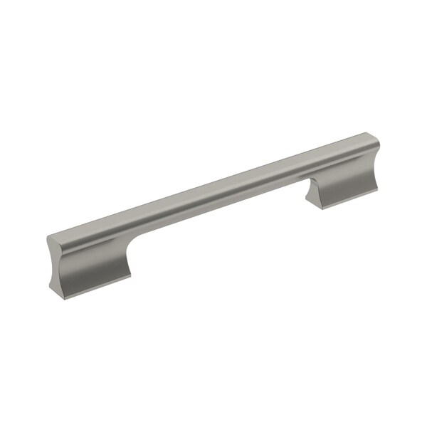 Amerock Status 6-5/16 inch (160mm) Center-to-Center Satin Nickel Cabinet Pull, 10PK 10VMP36839G10 - main