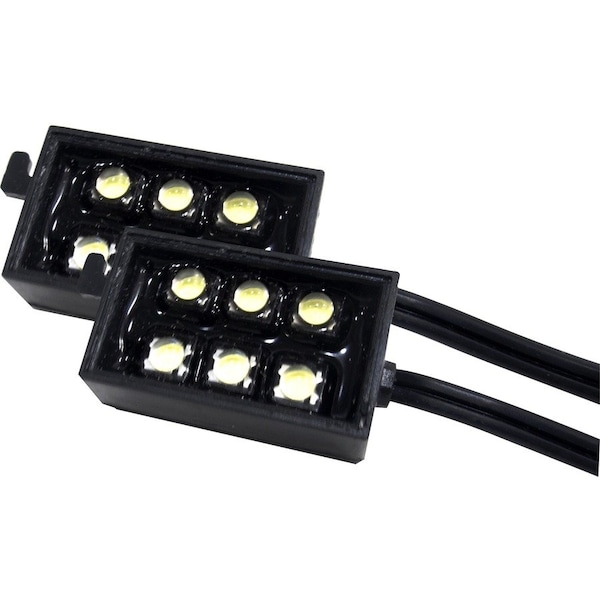 Race Sport 8-Pod Led Bed Rail Pod Lighting Kit (2 Strips Of 4) RS-4P-LEDBED - main