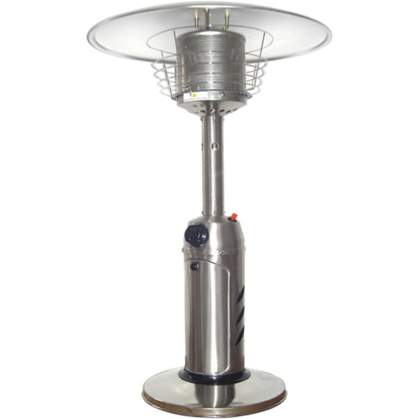 Hiland Table Top Patio Heater in Stainless Steel HLDS032-B - main