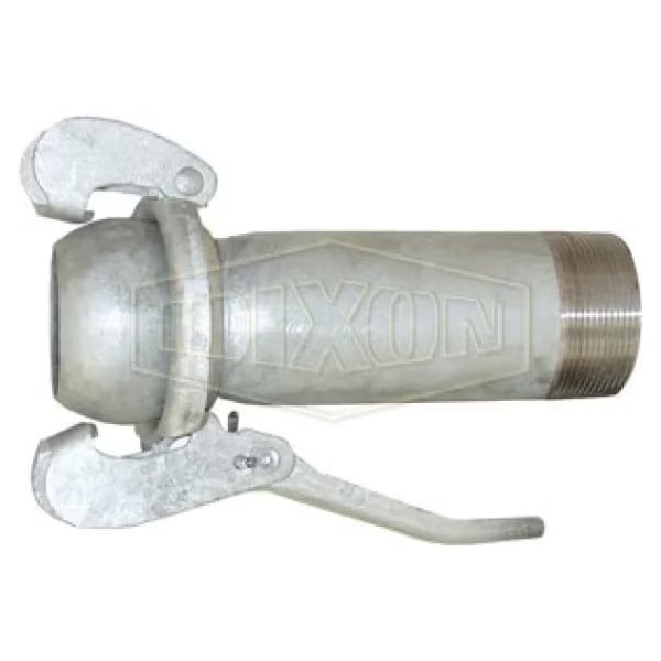Dixon Type B Bauer Extra Long Quick Connect Fitting, Coupling, 2 in, Male x MNPT, Steel MCM3112XL - main
