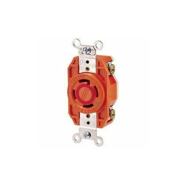 Leviton Industrial Grade Receptacle 30 Amp, 480 Volt 3-Phase 2730-IG - main