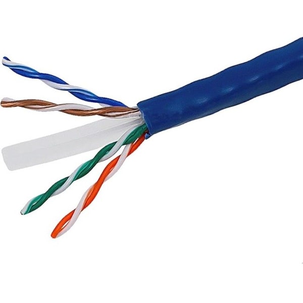 Monoprice Cat6 Utp Solid, Cmr1000 ft., Blue 8103 - main