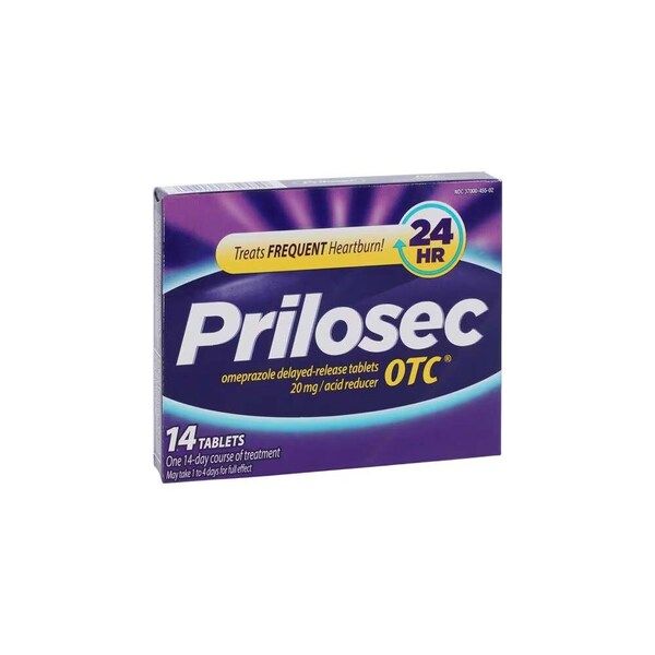 Prilosec Antacid Tablets, OTC, 20mg, 14PK 37000035905 - main