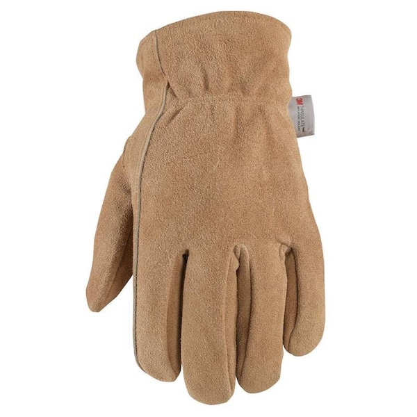 Wells Lamont Men's Outdoor Heavy Duty Gloves Brown L, PR 1080L - main